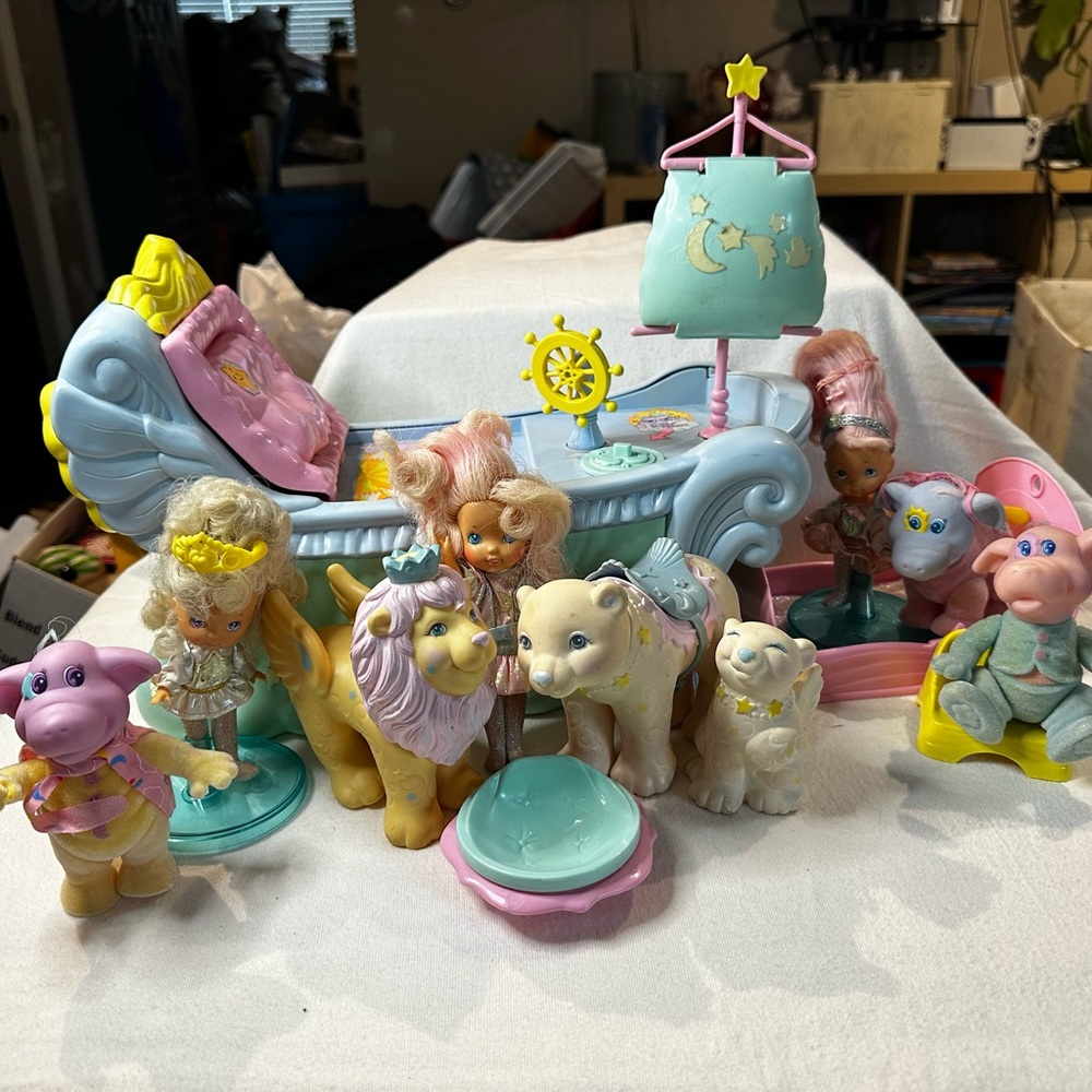 Vintage Mattel 1980s Moon Dreamers Lot